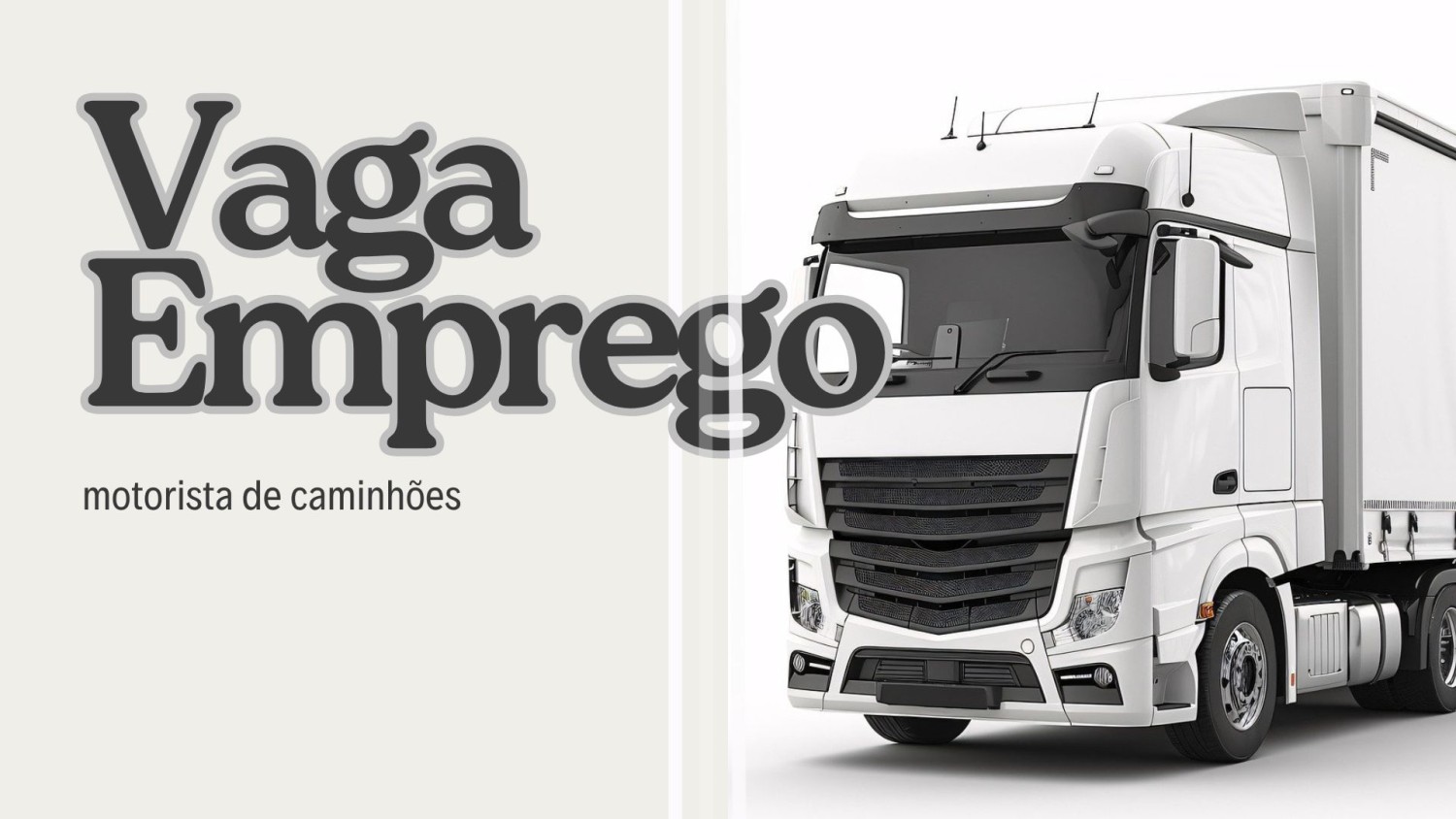 Vaga: Motorista com Experiência 🚚  –  Funcionário efetivo!